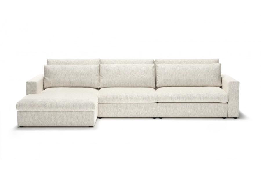 Model Portofino - Portofino longchair lewy + sofa 1,5 osobowa + sofa 1,5 osobowa